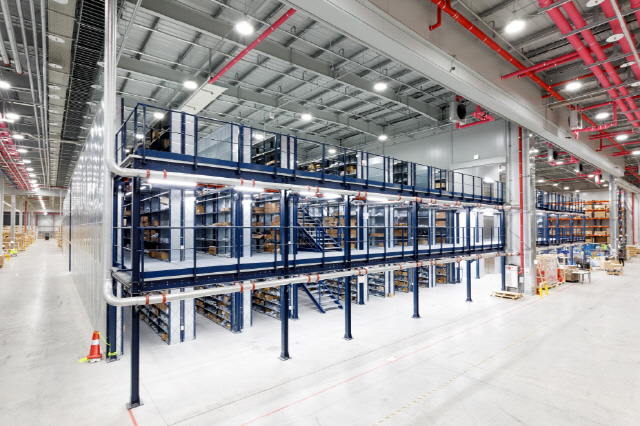 BMW 안성 부품물류센터 내부. BMW 그룹 코리아 제공